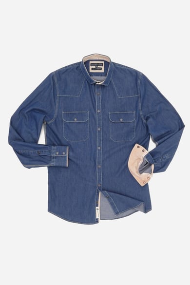 ΠΟΥΚΑΜΙΣΟ COLOURS & SONS - 301 DENIM